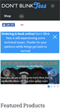 Mobile Screenshot of dontblinktees.com